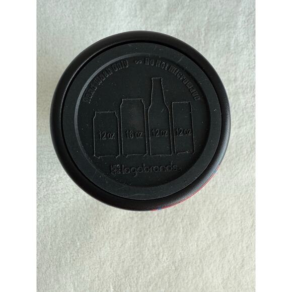 Buffalo Bills Slim Can Cooler Stainless Steel Insulated Holder Fits 12oz NFL - Picture 5 of 8